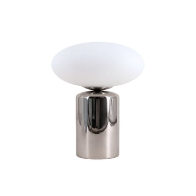 Lampe à poser en céramique et verre 31cm ORNAMI