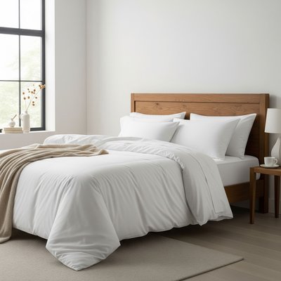 Parure de lit 100% coton TERRE DE NUIT