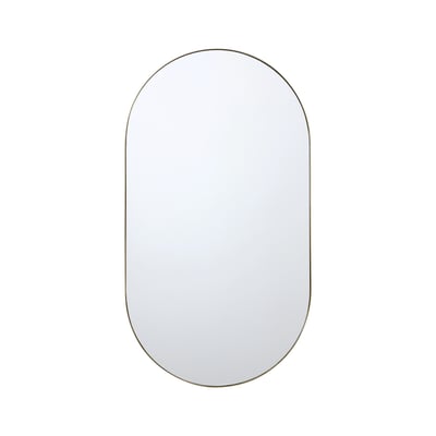 Miroir ovale fin 50x90x3cm EMDE