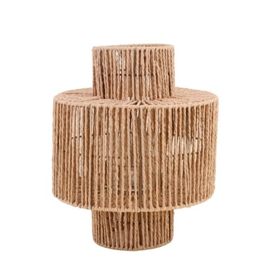 Lanterne ronde en corde 38x30cm ORNAMI