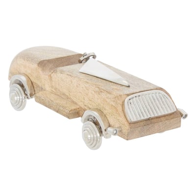 Voiture déco en manguier et aluminium JOSIE ATMOSPHERA