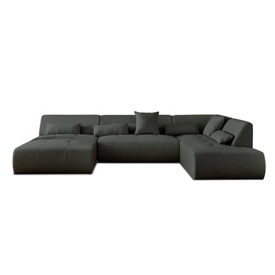 Canapé Panoramique Tissu 7 places - ONYX LISA DESIGN