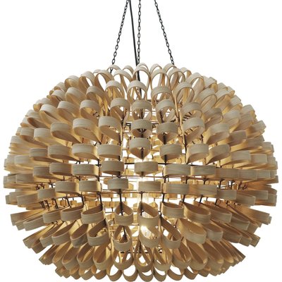 Suspension design en bois naturel style bohème éclatant RECOLLECTION
