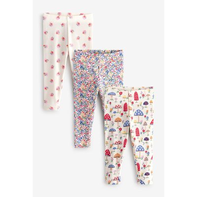 Legging à fleurs  , lot de 3 NEXT