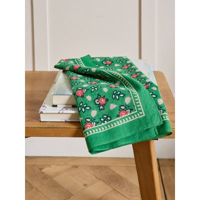 Foulard imprimé fleuri coton biologique CYRILLUS
