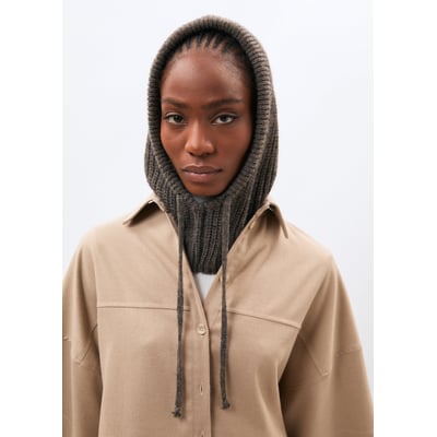 Cagoule en maille HUMILITY