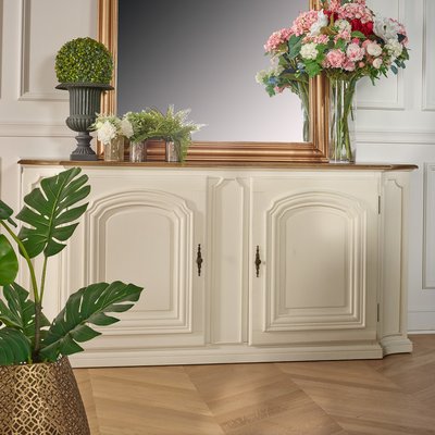 Buffet plateau en chêne 2 portes ELISABETH ROBIN DES BOIS