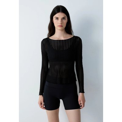Top manches longues rayures transparentes NEVRA ETAM