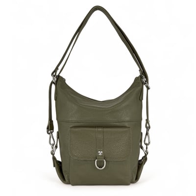 Sac à main en cuir grainé italien RIMINI OH MY BAG