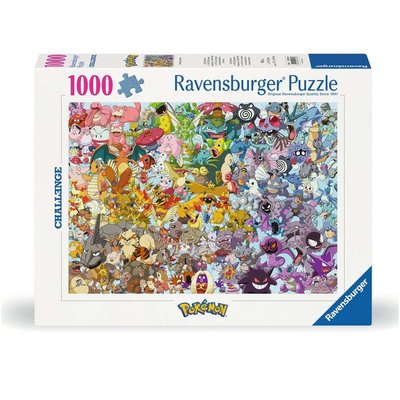 Challenge Puzzle Pokémon 1000 pièces RAVENSBURGER
