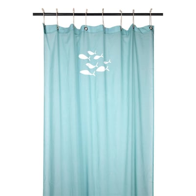 Voilage Esprit Marin Motifs Poissons LOVELY CASA