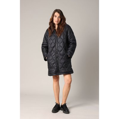 Manteau réversible en sherpa et tissu matelassé EDWINA DEELUXE