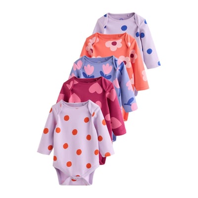 Body à manches longues bébé, lot de 5 NEXT