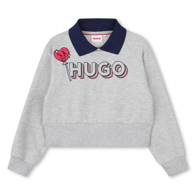 Sweat-shirt avec patch sucette HUGO KIDSWEAR