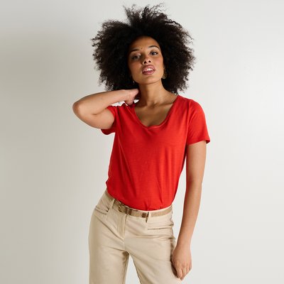 T-shirt col V GRAIN DE MALICE