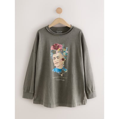 T-shirt manches longues graphique frida kahlo NEXT