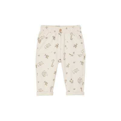 Pantalon imprimé en molleton VERTBAUDET