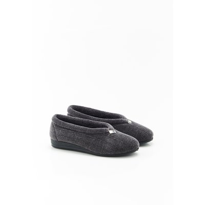 Chaussons velours côtelé brillant DAMART