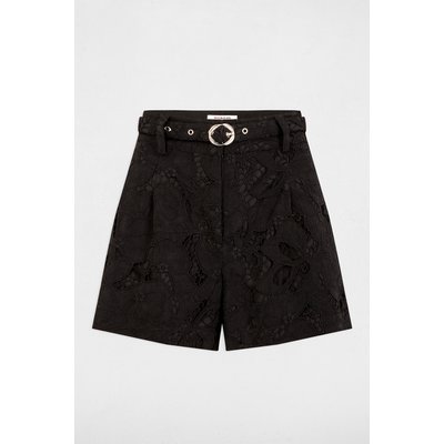 Short taille haute dentelle MORGAN