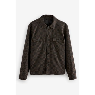 Veste camionneur à motif manches longues NEXT