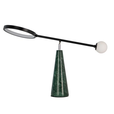 Lampe de table en acier et marbre céramique ANGEL CERDA