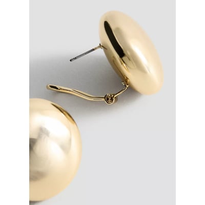 Boucles d'oreilles rondes volume MANGO