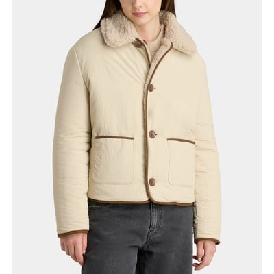 Blouson droit réversible effet sherpa GALERIES LAFAYETTE