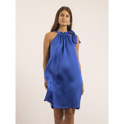 Robe Courte Satin Imune DONA LISA