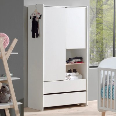 Armoire 2 portes 2 tiroirs TERRE DE NUIT
