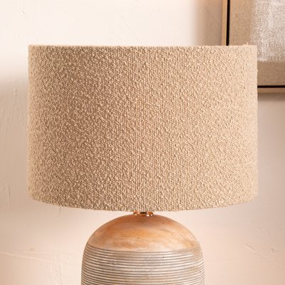45cm Boucle Cylinder Shade SO'HOME
