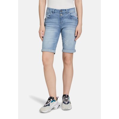 Shorts en jean à broderies CARTOON
