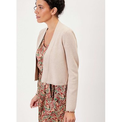 Gilet court maille unie SAGAR LA FIANCÉE