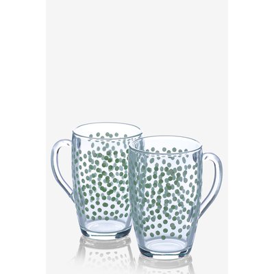 Tasses en verre à pois, lot de 2 NEXT