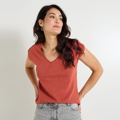 T-shirt col V GRAIN DE MALICE
