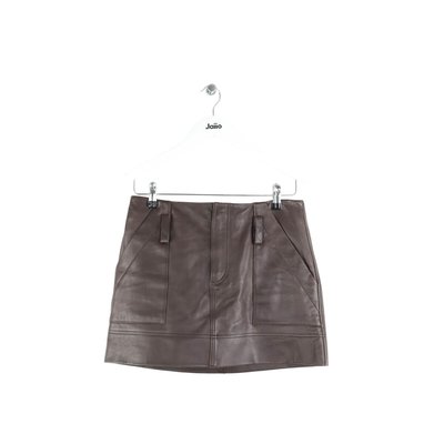 Mini jupe en cuir - Très Bon État BA&SH