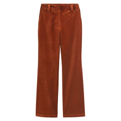 Signatures Quentin Flared Trousers in Velour LA REDOUTE COLLECTIONS
