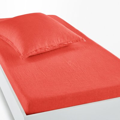 Kinder-Fixleintuch, gewaschenes Leinen, Steg 30 cm, Linot LA REDOUTE INTERIEURS