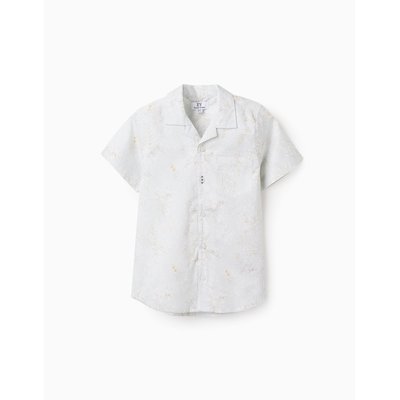 Chemise à Manches Courtes Florale ZIPPY