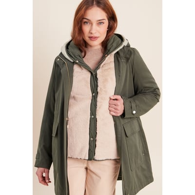 Parka cintrée 4 en 1 avec capuche BREAL