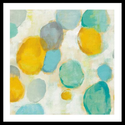 Poster watercolor circle HEXOA