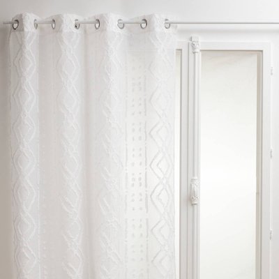 Voilage Sama impression jacquard 140 x 240 cm ATMOSPHERA