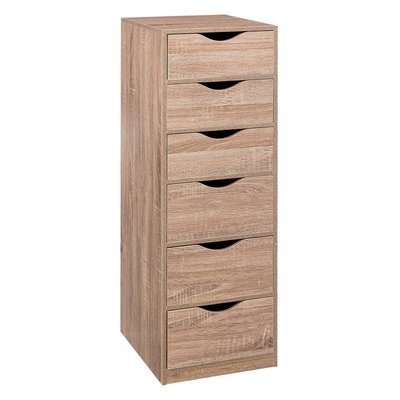 Caisson 6 tiroirs Effet naturel 5FIVE SIMPLY SMART