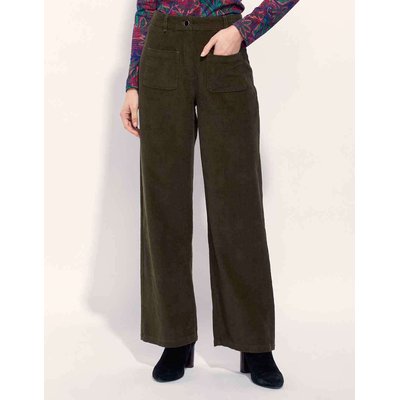 Pantalon large imprimé velours lisse SAYA LA FIANCÉE