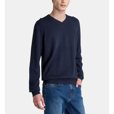 Pull Droit Tuton Col V Coton Pima Bio GALERIES LAFAYETTE