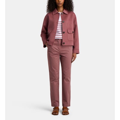 Manteau court bobo laine mélangée JODHPUR