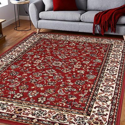 Tapis oriental tissé motif ancestral AF1 NOMED UN AMOUR DE TAPIS