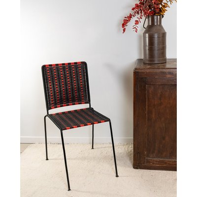 Lot de 2 de chaises en métal Diana N°256 - Bon état DEBONGOUT