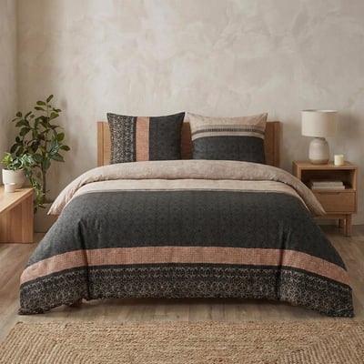 Parure de lit - Housse de couette coton 57 fils EDEN