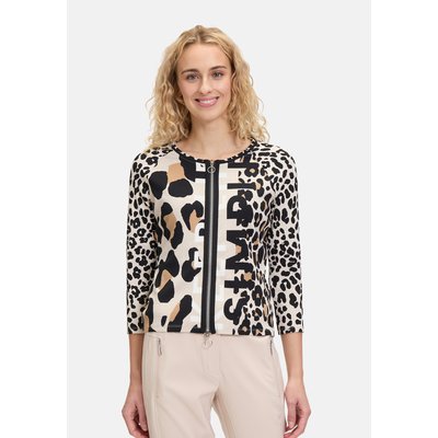 Cardigan façon t-shirt de texture côtelée BETTY BARCLAY