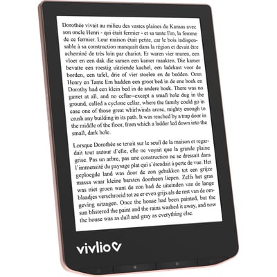 Liseuse eBook LIGHT HD Bronze VIVLIO